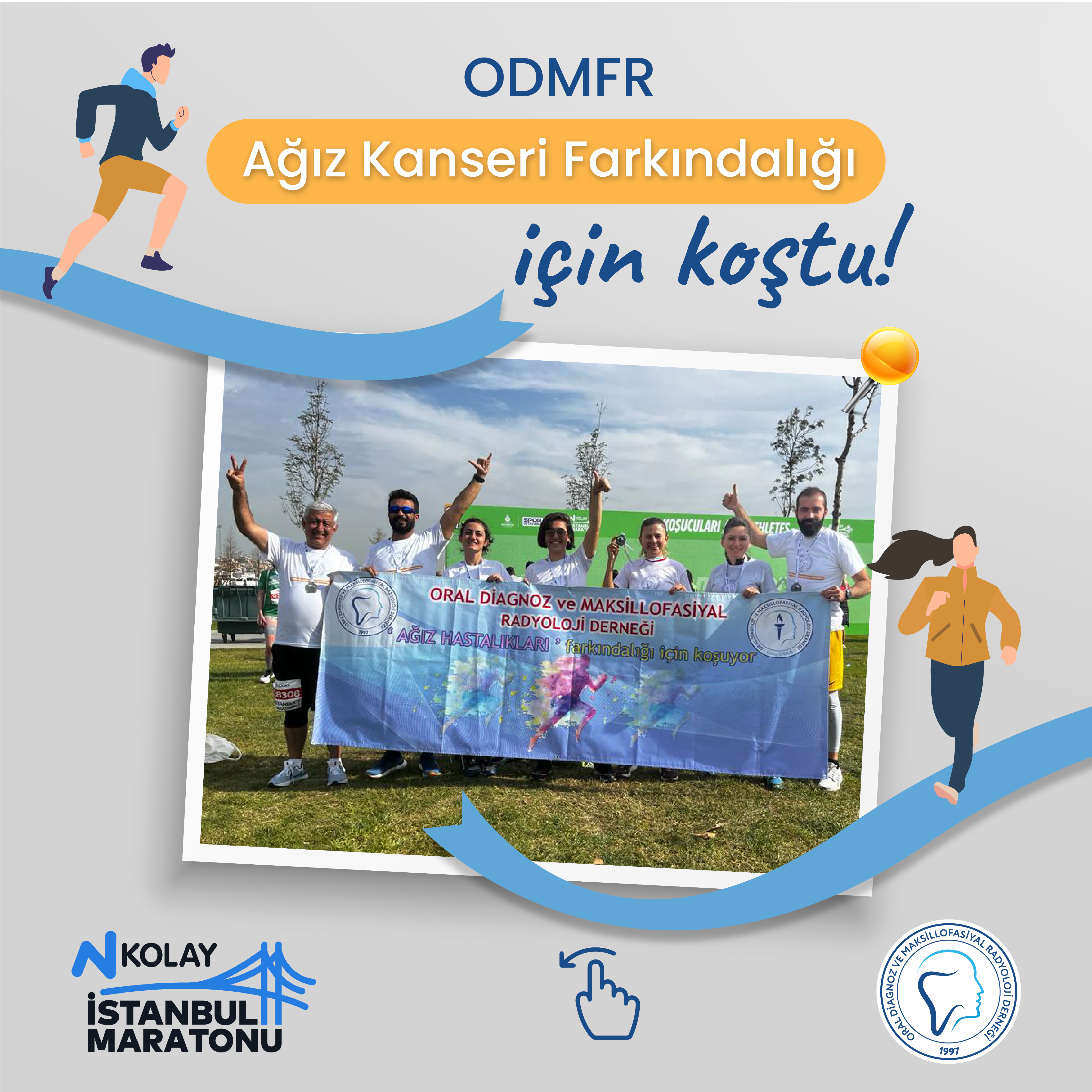 ODMFR Ağız Kanseri Farkındalığı İçin Koştu!