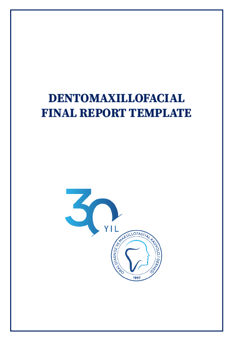 DENTOMAXILLOFACIAL FINAL REPORT TEMPLATE
