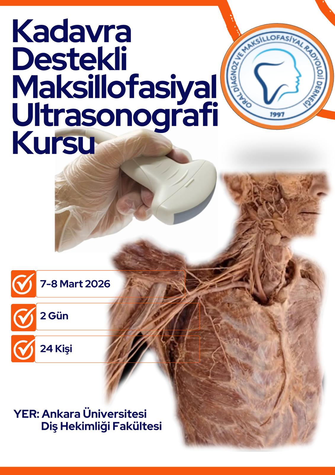 Cadaver-Based Maxillofacial Ultrasonography Course
